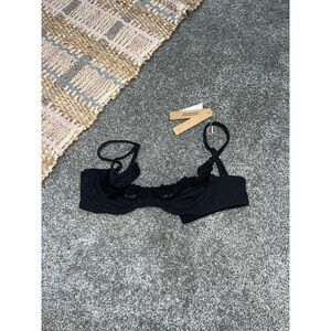 SKIMS Black Lace Bra